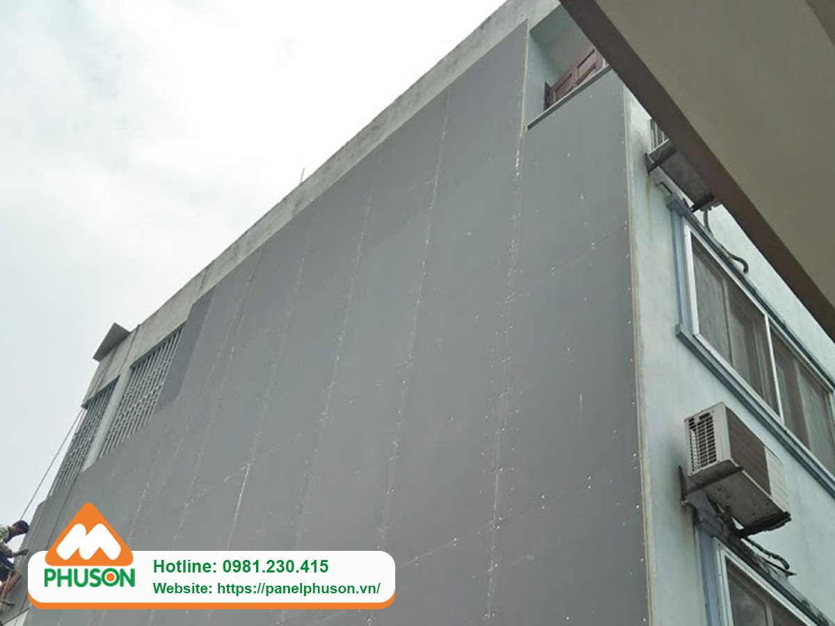 Thi cống chống nóng tường bằng tấm Cách nhiệt Javta