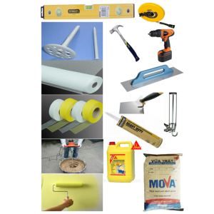 Dụng cụ cần chuẩn bị để thi công