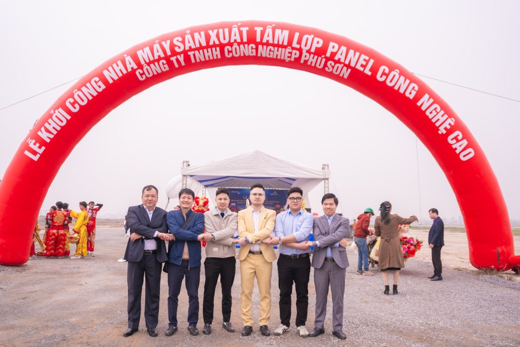 Lễ khởi công nhà máy số 02 của Phú Sơn