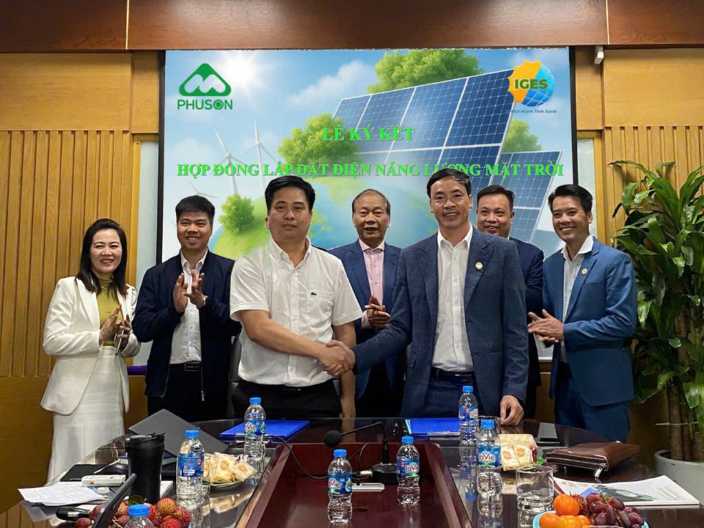 IGES và Phú Sơn cụ thể hóa chủ trương chuyển dịch năng lượng